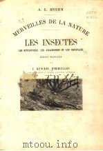 LES MERVEILLES DE LA NATURE L‘HOMME ET LES ANIMAUX     PDF电子版封面     