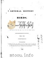 A GENERAL HISTORY OF BIRDS VOL 7 1823 PDF电子版封面 JOHN LATHAM