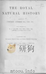 THE ROYAL NATURAL HISTORY INVFPTFBRATES PDF电子版封面