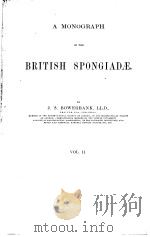 A MONOGRAPH OF THE BRITISH SPONGIADAE  VOL.2（ PDF版）