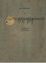HANDBOOK OF MICROWAVE MEASUREMENTS VOLUME 2 SECOND EDITION PDF电子版封面