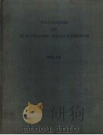 HANDBOOK OF MICROWAVE MEASUREMENTS  VOLUME 1-2（ PDF版）