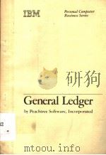 GENERAL LEDGER PDF电子版封面 PEACHTREE SOFTWARE,INCORPORATE