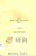 QTF+QUICK TEXT FORMATTER（1983 PDF版）