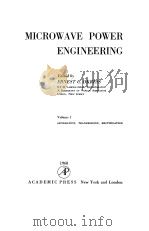 MICROWAVE POWER ENGINEERING  VOLUME 1（ PDF版）