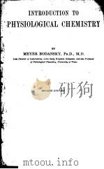 INTRODUCTION TO PHYSIOLOGICAL CHEMISTRY  FOURTH EDITION（ PDF版）