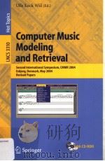 COMPUTER MUSIC MODELING AND RETRIEVAL（ PDF版）