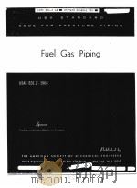 FUEL GAS PIPING PDF电子版封面