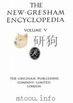 THE NEW GRESHAM ENCYCLOPEDIA VOLUME V PDF电子版封面 Gresham