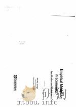 EMPIRICAL MODELING IN ECONOMICS:SPECIFICATION AND EVALUATION PDF电子版封面 0521662087 CLIVE W.J.GRANGER