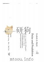 PREISE UND PRODUKTION     PDF电子版封面  3211813705  FRIEDRICH A.HAYEK 