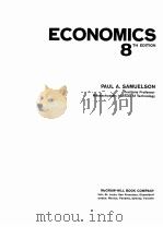 ECONOMICS  8TH EDITION     PDF电子版封面    PAUL A.SAMUELSON 