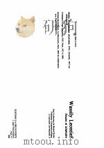 WASSILY LEONTIEF：TEXTES ET ITINERAIRE（1986 PDF版）