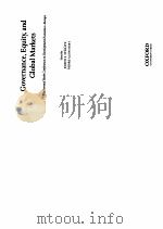 GOVERNANCE,EQUITY,AND GLOBAL MARKETS PDF电子版封面 0199241554 JOSEPH E.STIGLITZ,PIERRE-ALAIN