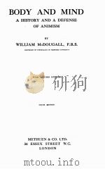 BODY AND MIND（1923 PDF版）