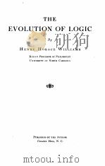 The evolution of logic（1925 PDF版）