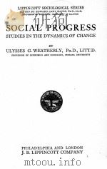 SOCIAL PROGRESS（1926 PDF版）