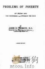 PROBLEMS OF POVERTY（1906 PDF版）