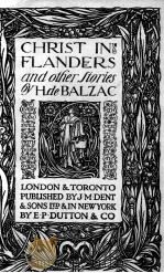 CHRIST IN FLANDERS AND OTHER FTORIES（1921 PDF版）