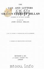 THE LIFE AND LETTERS OF SIR JOHN EVERETT MILLAIS（1905 PDF版）