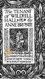 THE TENANT LF WILDFFLL HALL PDF电子版封面 ANNE BRONTE