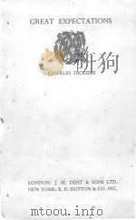 GREAT EXPECTATIONS 1946 PDF电子版封面