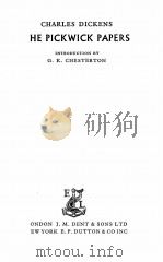 THE PICKWICK PAPERS（1954 PDF版）