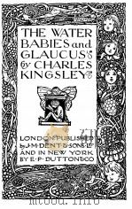 THE WATER BABIES AND GLAUCUS   1914  PDF电子版封面     