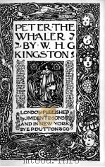 PETER THE WHALER（1910 PDF版）