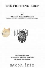 THE FIGHTING GDGE（1922 PDF版）