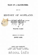HISTORY OF SCOTLAND PDF电子版封面 WALTER SCOTT