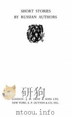 SHORT STORIES 1934 PDF电子版封面