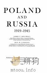 POLAND AND PUSSIA 1919-1945（1945 PDF版）