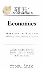 AN INTRODUCTION TO ECONOMICS（1937 PDF版）