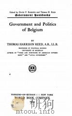 GOVERNMENT AND POLITICS OF BELGIUM（1924 PDF版）
