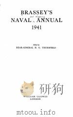 BRASSEY‘S NAVAL AND SHIPPING ANNUAL 1941（ PDF版）