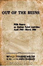 OUT OF THE RUINS 1946 PDF电子版封面