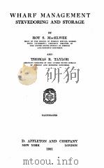 WHARF MANAGEMENT STEVEDORING AND STORAGE（1921 PDF版）
