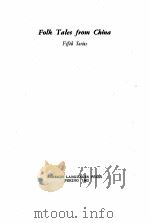 FOLK TALES FROM CHINA FIFTH SERIES 1962 PDF电子版封面