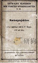 KARTENPROJEKTION   1894  PDF电子版封面     