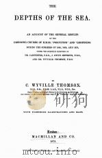 THE DEPTHS OF THE SEA（1873 PDF版）