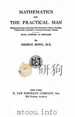 MATHEMATICS FOR THE PRACTICAL MAN WITH ANSWERS TO PROBLEMS（1915 PDF版）