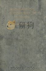 THE MATHEMATICAL DISCOVERIES OF NEWTON 1947 PDF电子版封面 H.W. TURNBULL