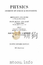 PHYSICS FOR STUDENTS OF SCIENCE AND ENGINEERING EIGHTH REVISED EDITION PDF电子版封面