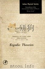 ERGODIC THEORIES 1961 PDF电子版封面