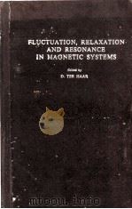 FLUCTUATION PDF电子版封面 RELAXATION AND RESONANCE IN M