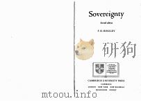 SOVEREIGNTY SECOND EDITION 1986 PDF电子版封面 0521327903 F.H. HINSLEY