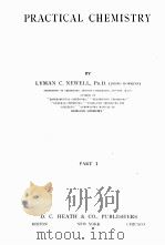 PRACTICAL CHEMISTRY 1922 PDF电子版封面 LYMAN C. NEWELL