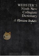 WEBSTER‘S NINTH NEW COLLEGIATE DICTIONARY PDF电子版封面 087779510X