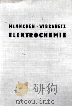 ELEKTROCHEMIE 1959 PDF电子版封面